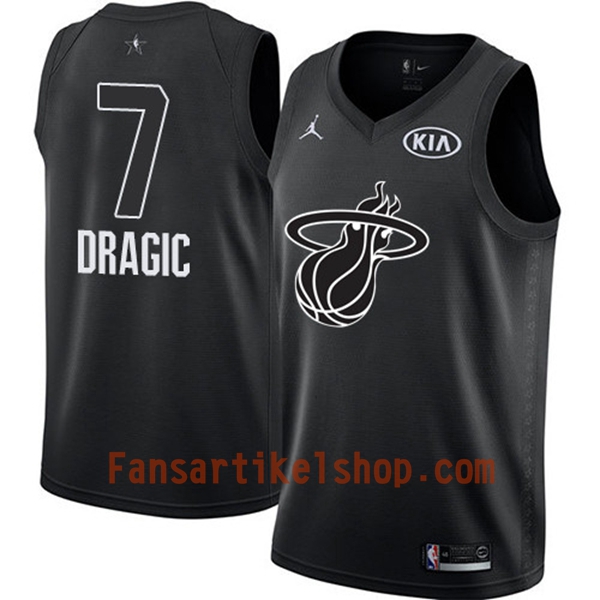 NBA Miami Heat Trikot Goran Dragic 7 2018 All-Star Jordan Brand Schwarz Swingman - Herren NBA Miami Heat Trikot Goran Dragic 7 2018 All-Star Jordan Brand Schwarz Swingman - Herren